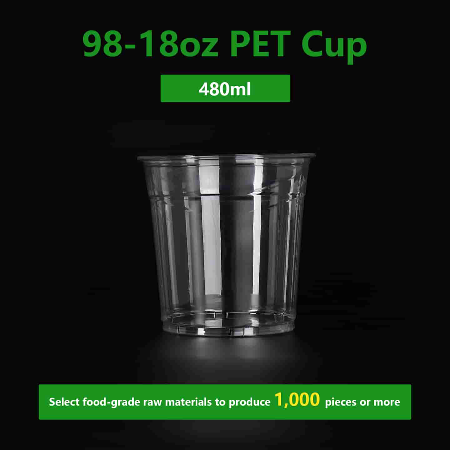 98-18oz PET Cup